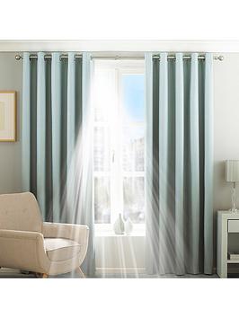 Product photograph of Furn Twilight Blackout Eyelet Curtains from very.co.uk