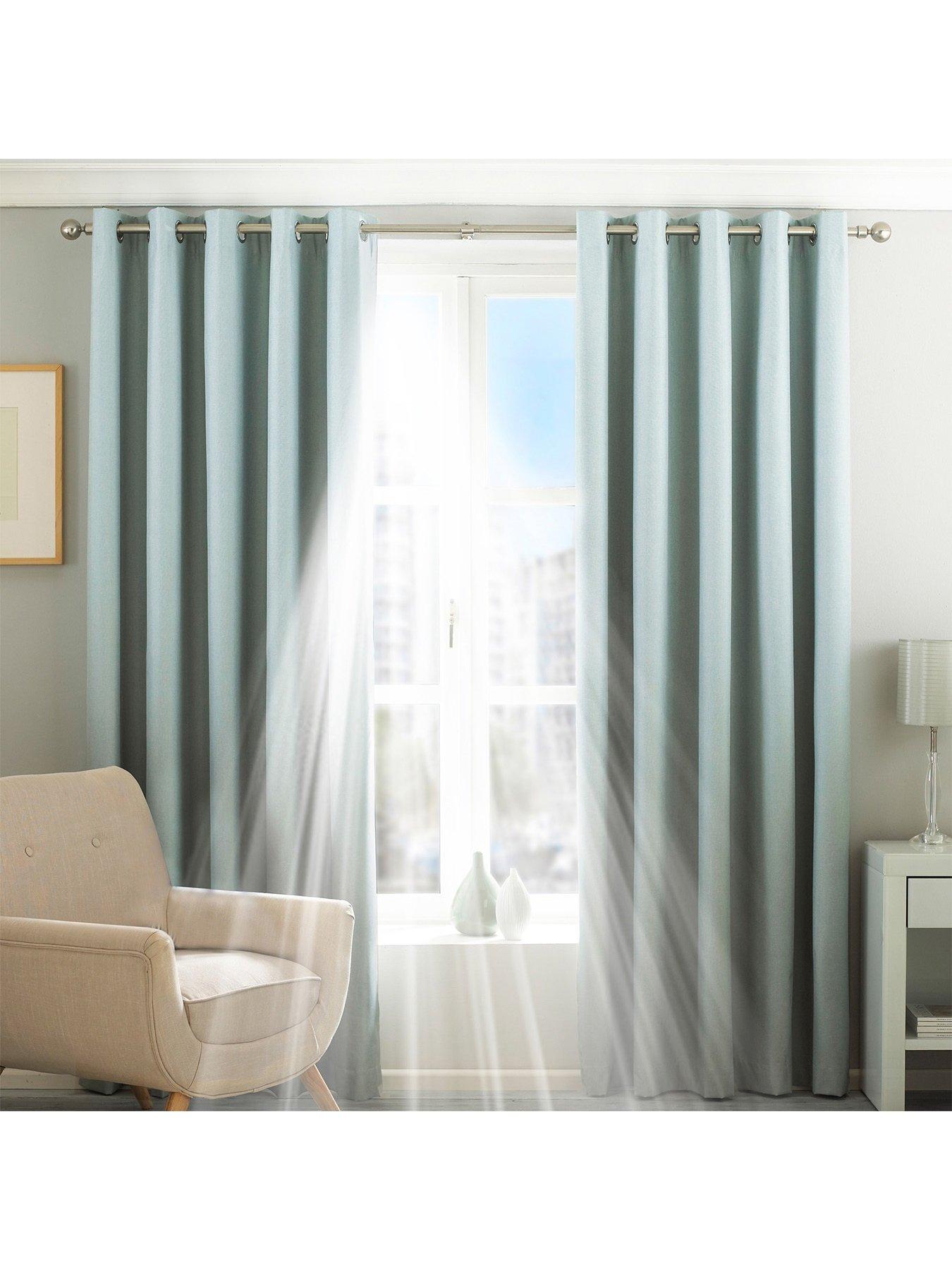 undefined Twilight Blackout Eyelet Curtains