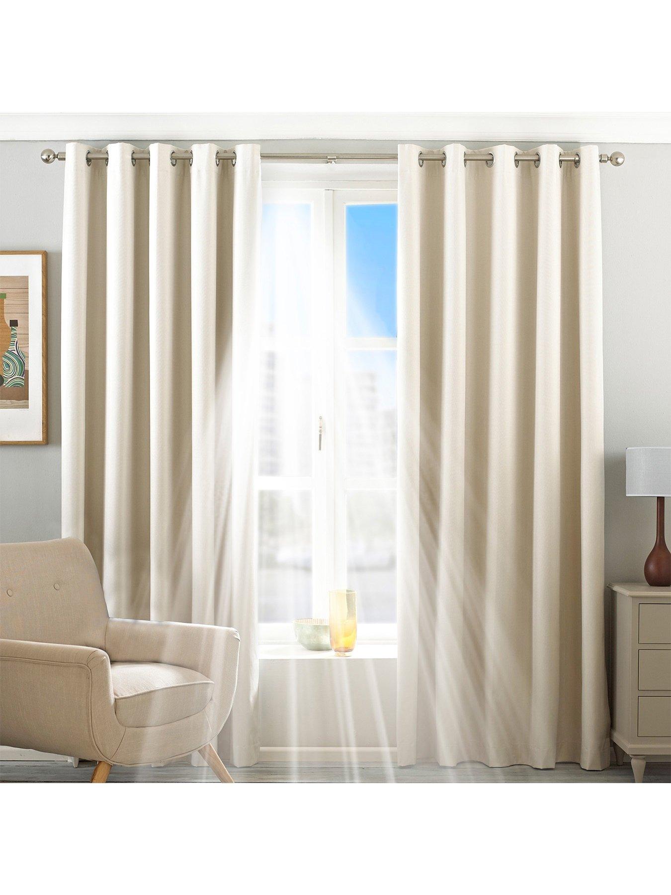 undefined Twilight Blackout Eyelet Curtains
