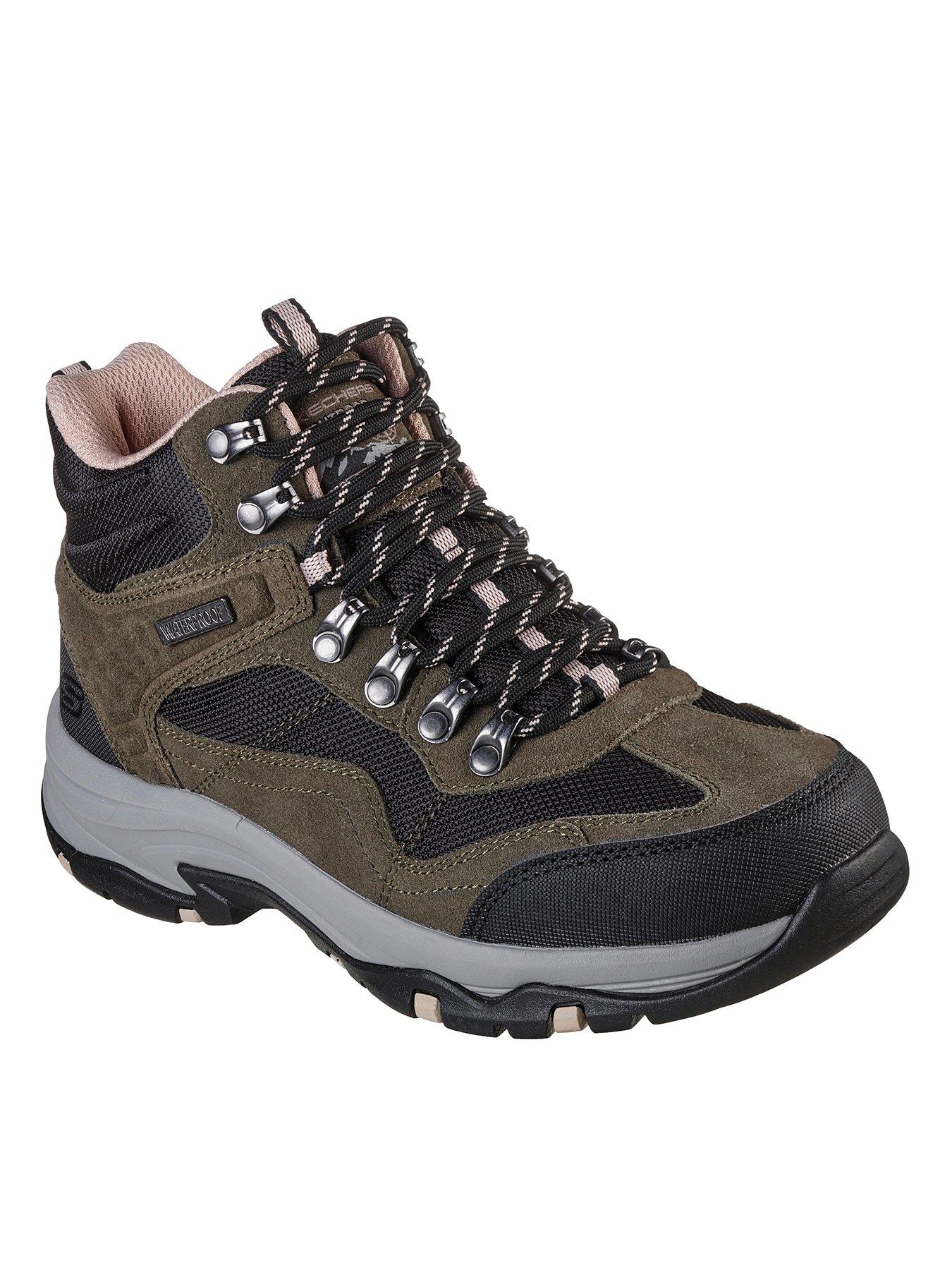 skechers women's trego base camp ankle boot