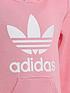  image of adidas-originals-younger-kids-adicolor-trefoil-hoodie-set-light-pink