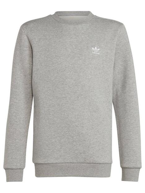 adidas-originals-junior-adicolor-trefoil-sweatshirt-long-sleeve-dark-grey