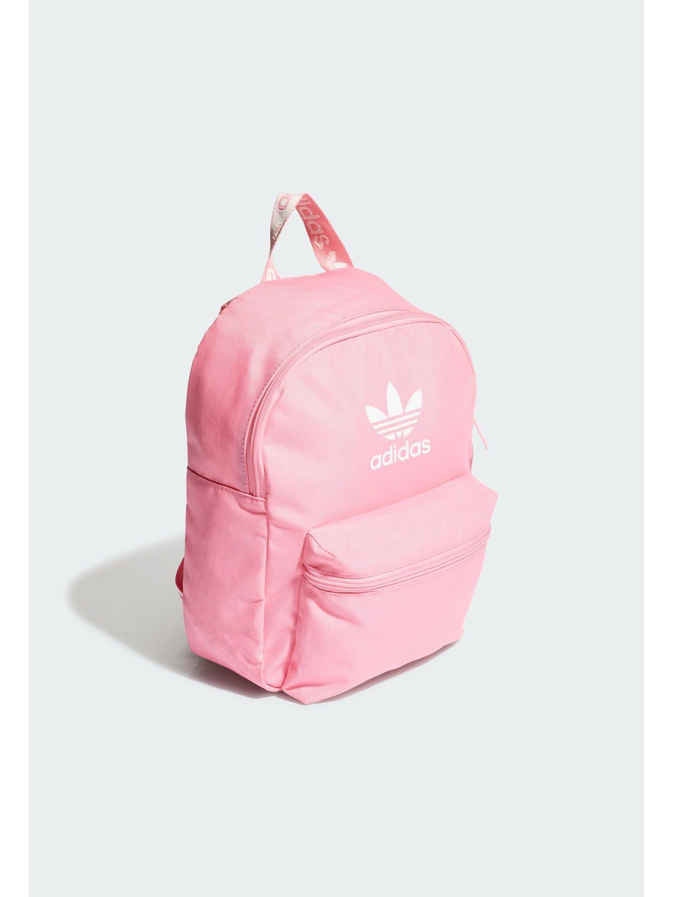 blush pink adidas backpack