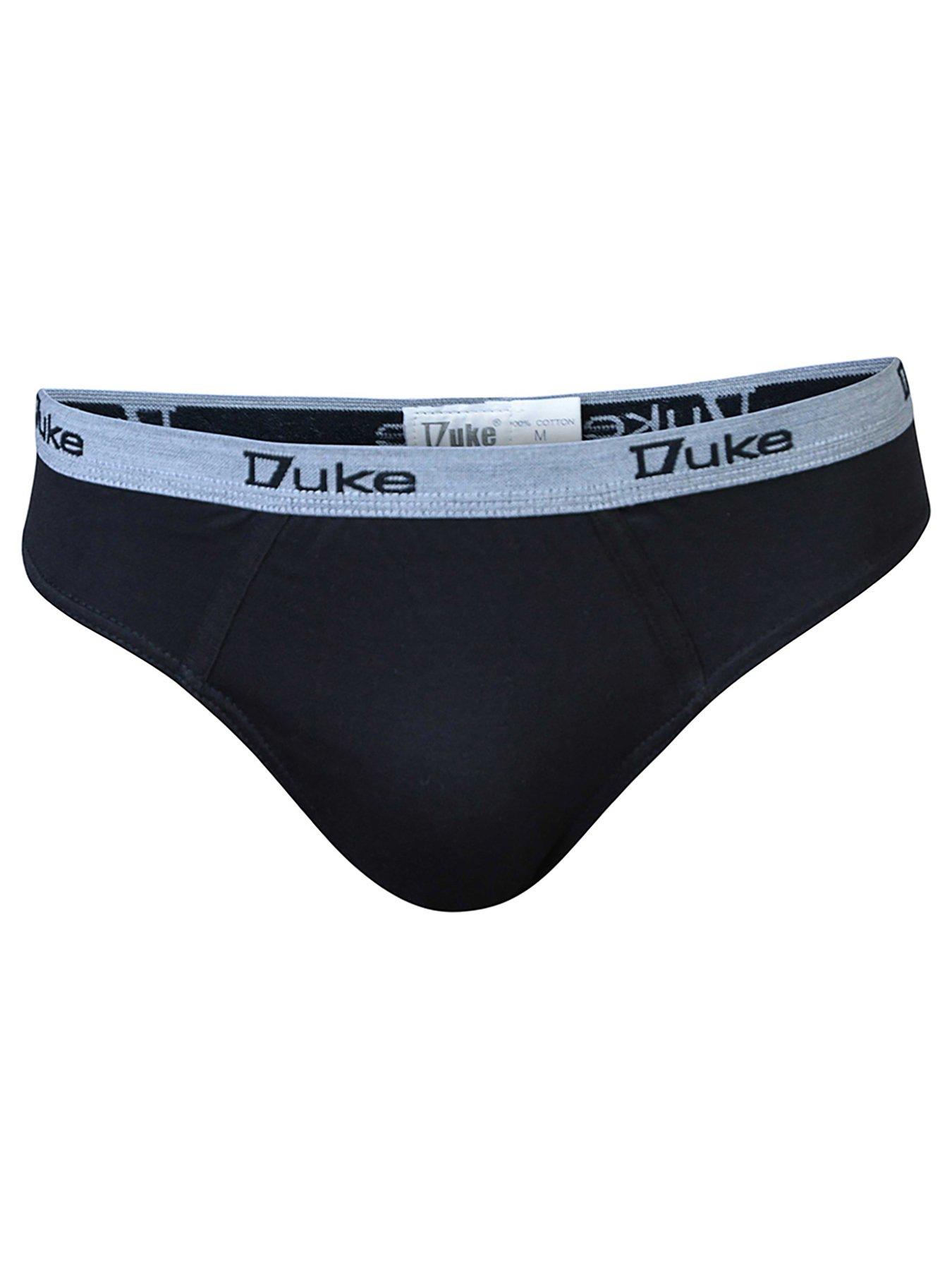 Duke London Pack Of Three Briefs - Black/Grey/Navy | Very.co.uk