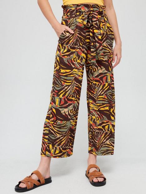 v-by-very-paperbag-crop-wide-leg-trouser-print