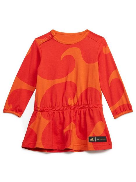 adidas-toddler-girls-marimekko-sports-dress-dark-orange