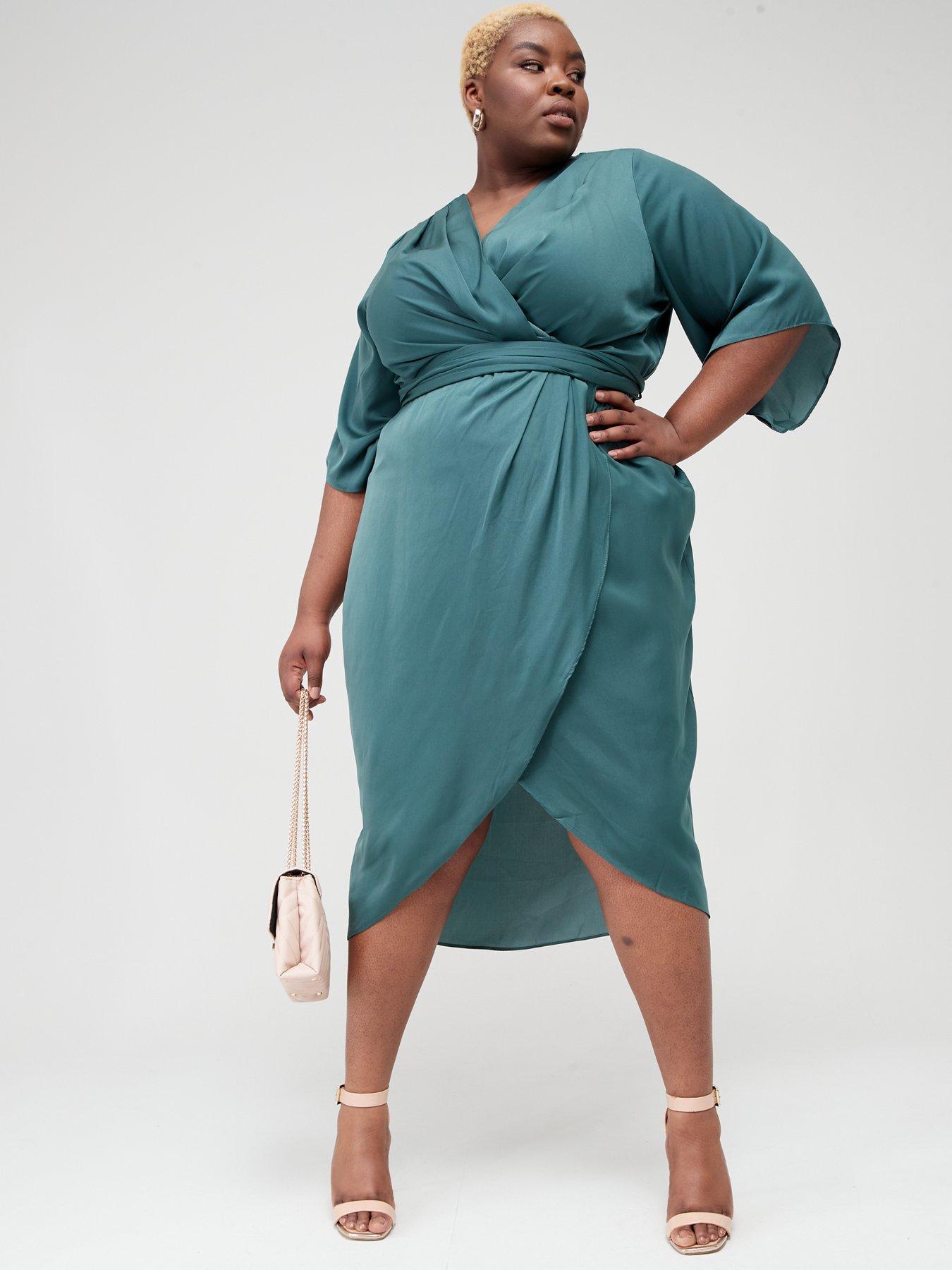 Green | Plus Size | Dresses | Women 