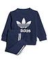  image of adidas-originals-toddler-kids-adicolor-trefoil-crew-sweaternbspset-dark-blue