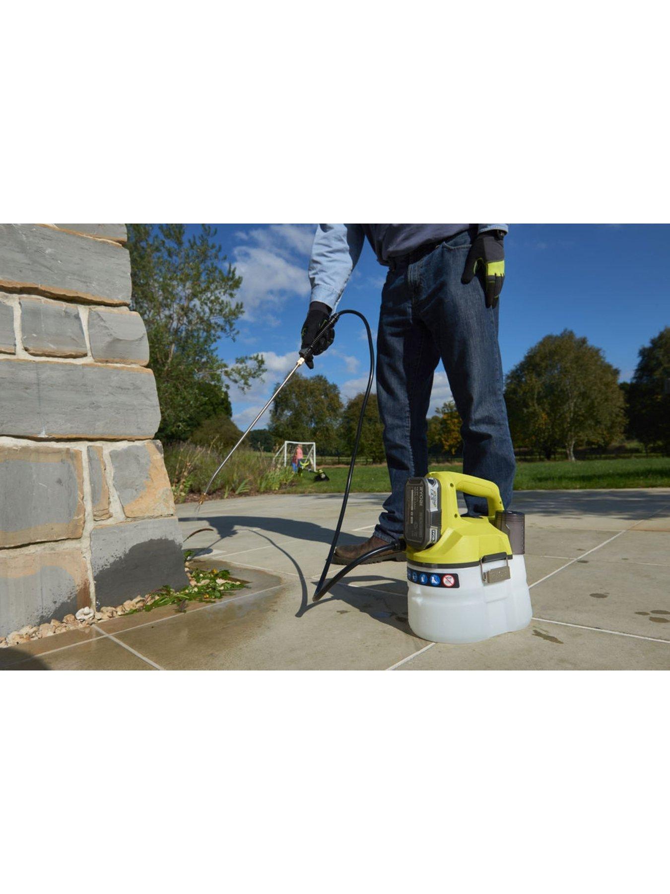 Ryobi weed killer discount sprayer