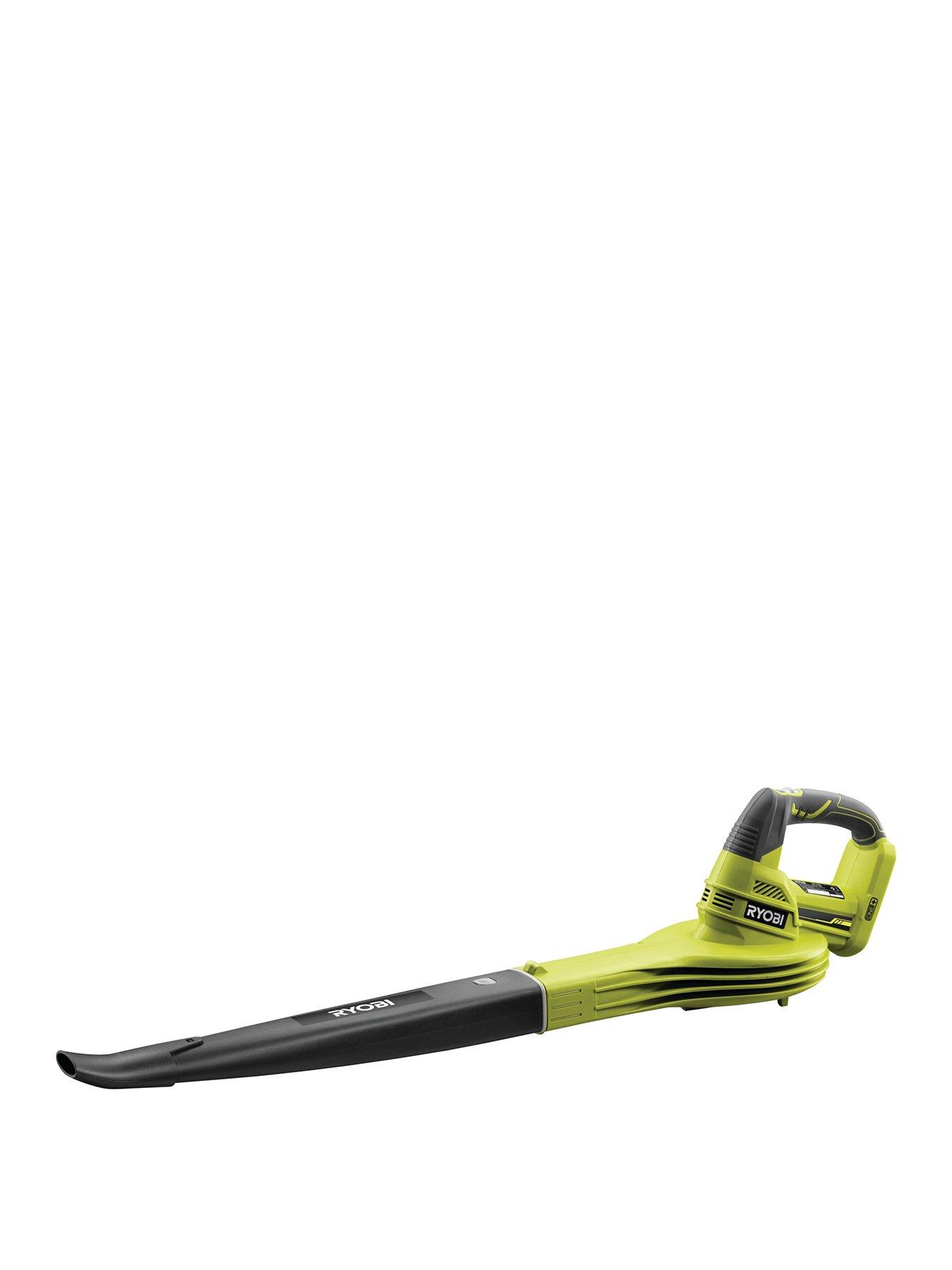 Product photograph of Ryobi Obl1820s 18v One Cordless Leaf Blower Battery Charger Not Included from very.co.uk