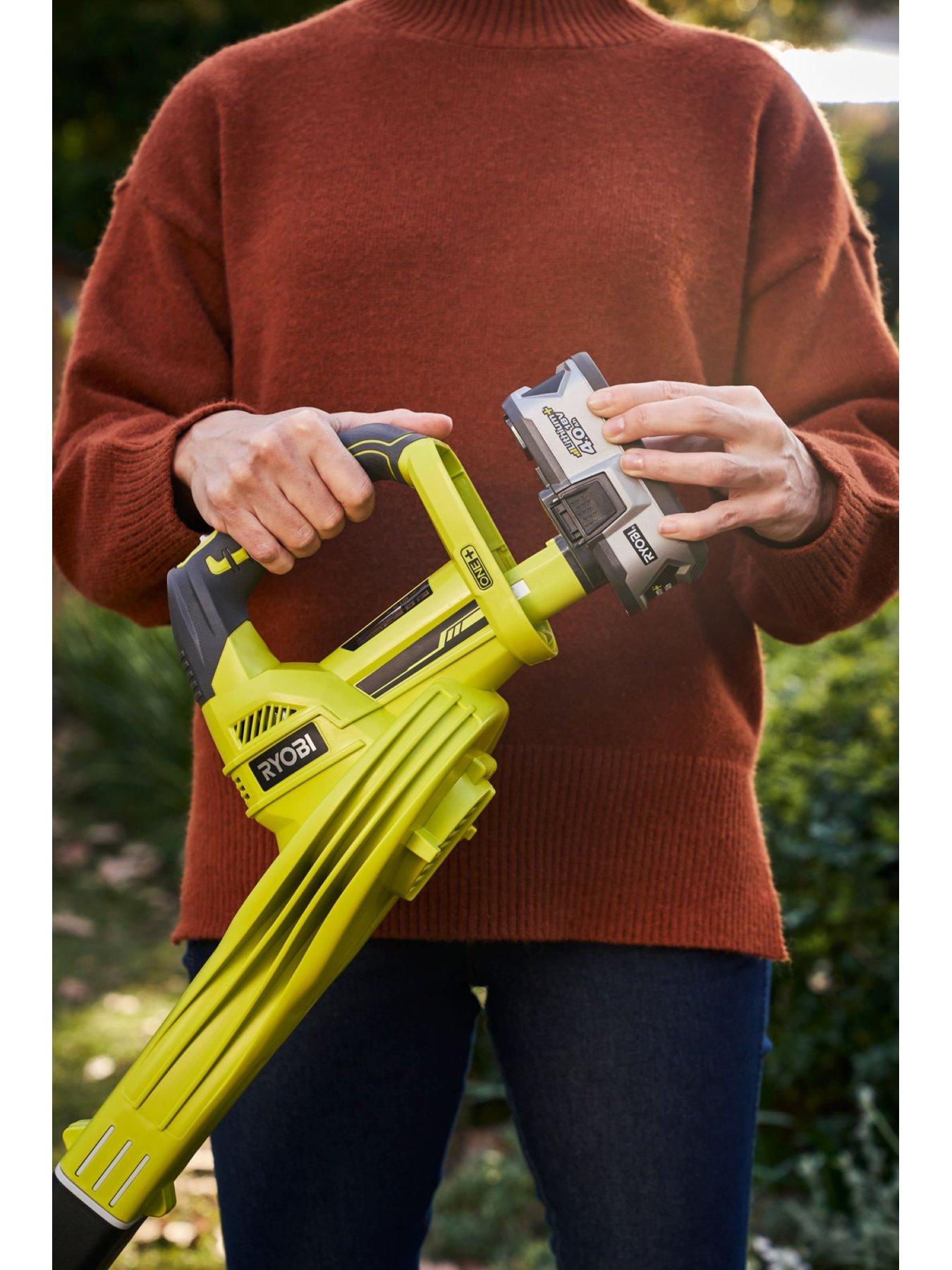 RYOBI OBL1820S 18V ONE+ Cordless Leaf Blower (Battery Charger