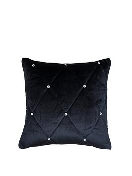 Product photograph of Furn New Diamante Cushion from very.co.uk
