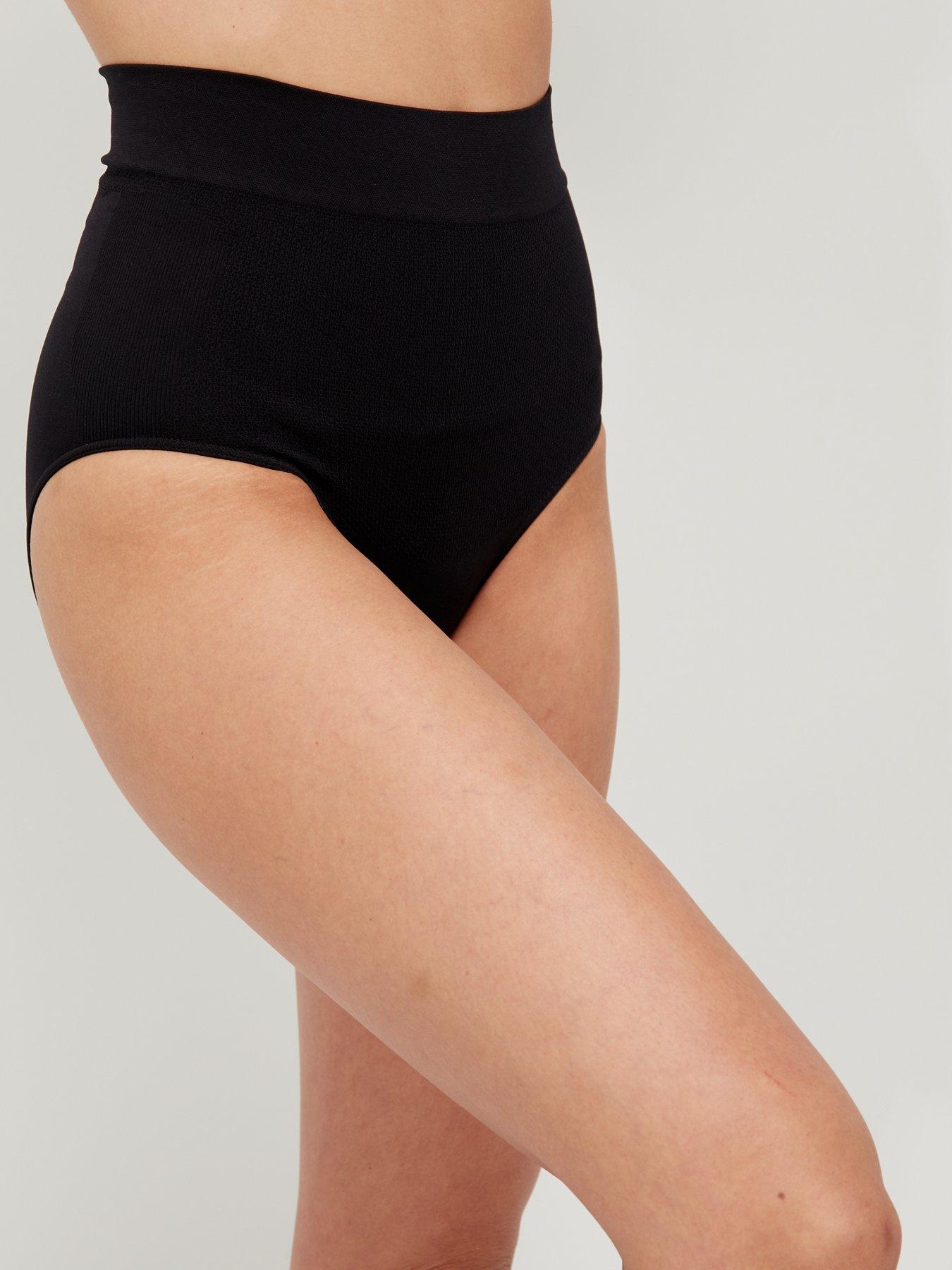 Spanx Super Firm Control Oncore High Waisted Mid Thigh Short - Black