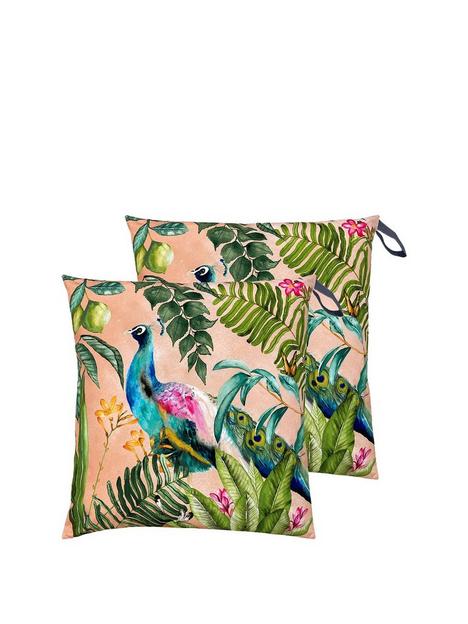 peacock-water-and-uv-resistant-blush-outdoor-floor-cushions-pack-of-2