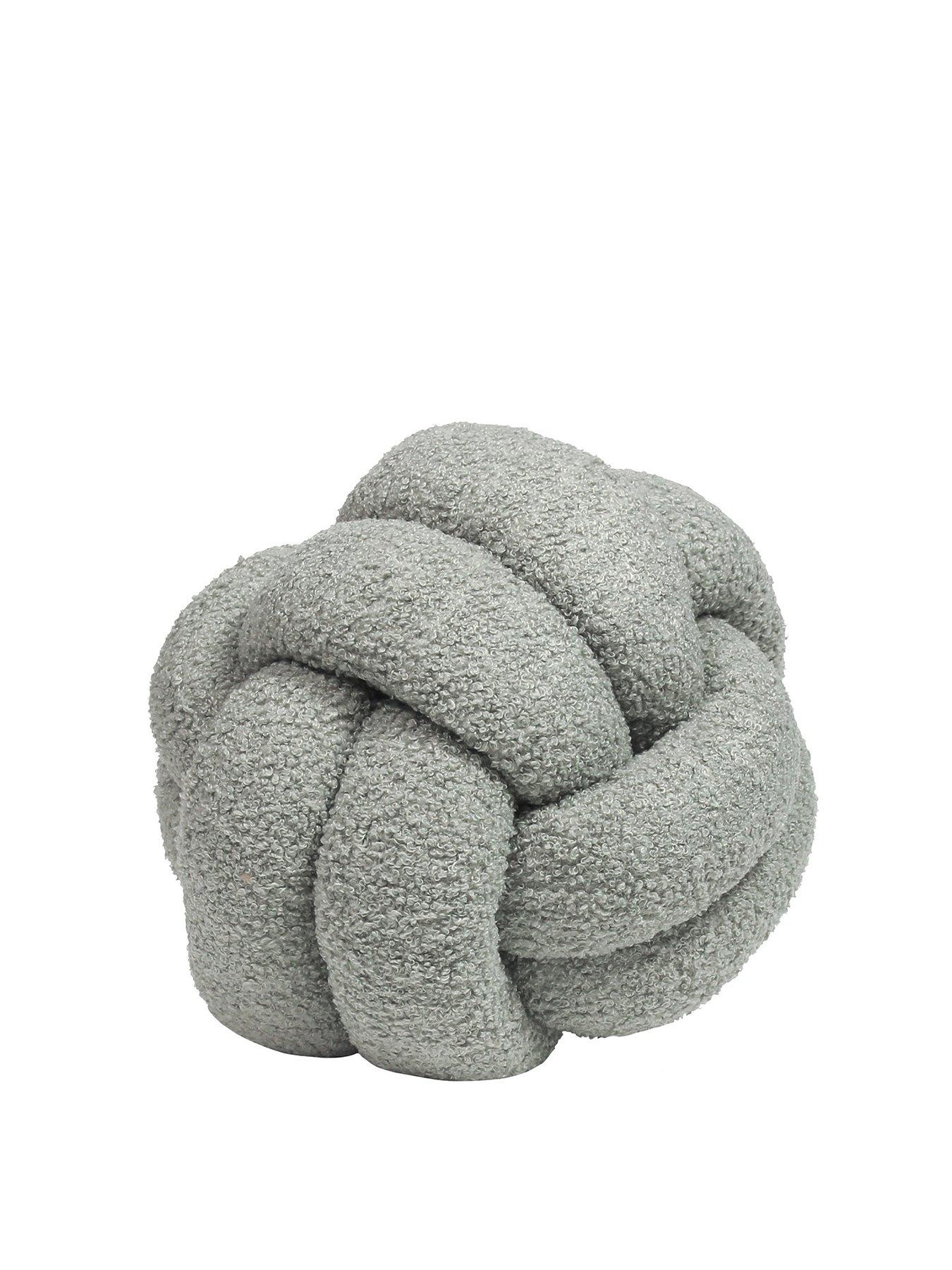 Furn Boucle Knot Cushion
