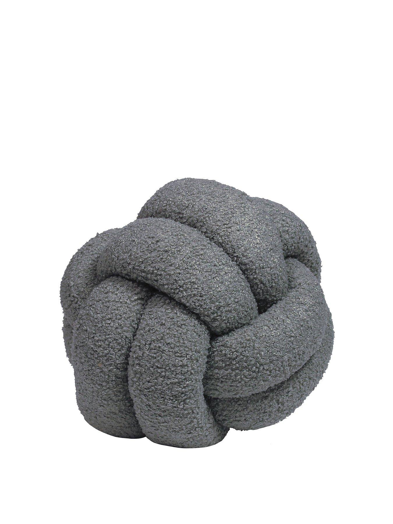 Furn Boucle Knot Cushion
