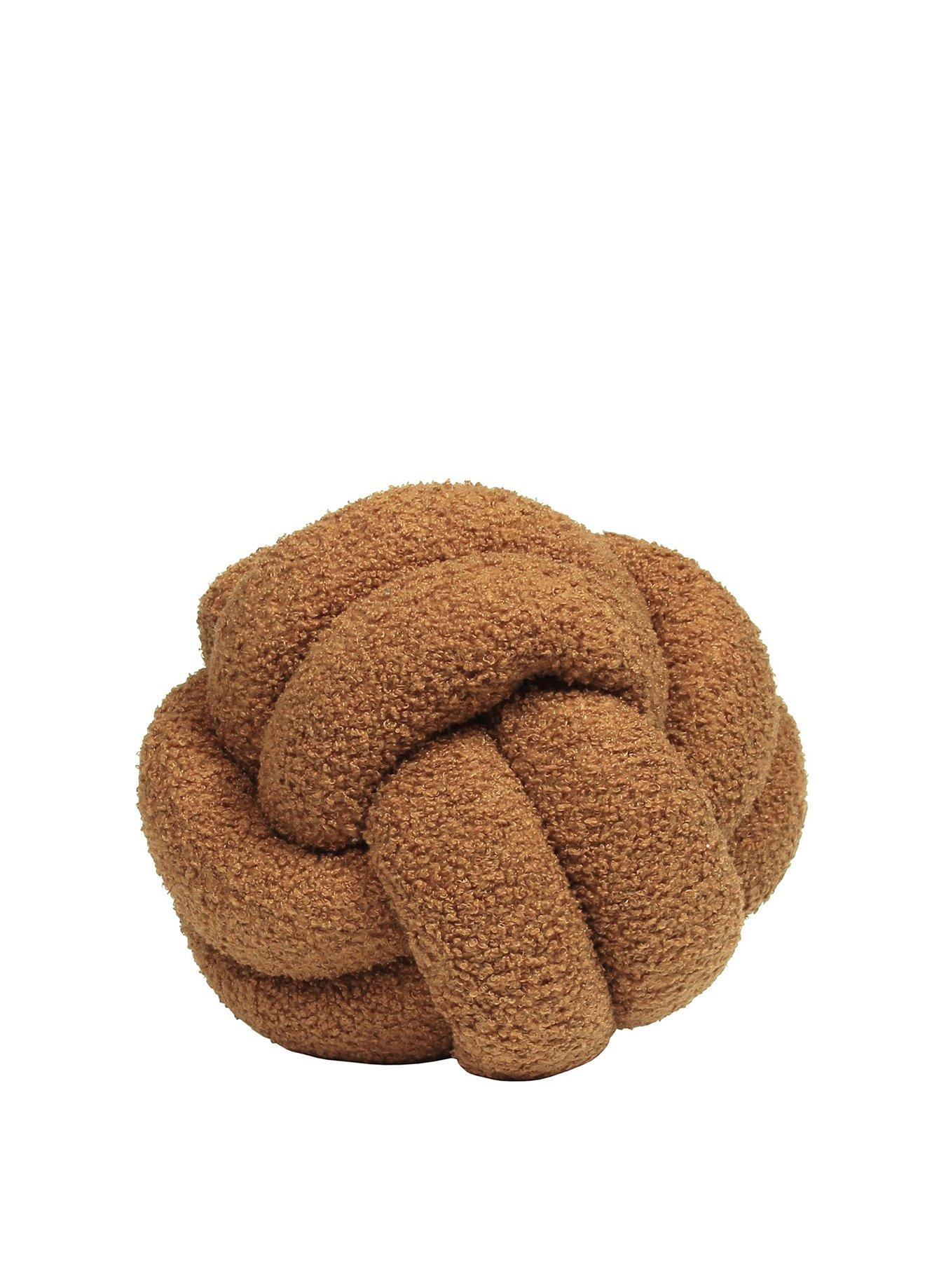 Furn Boucle Knot Cushion