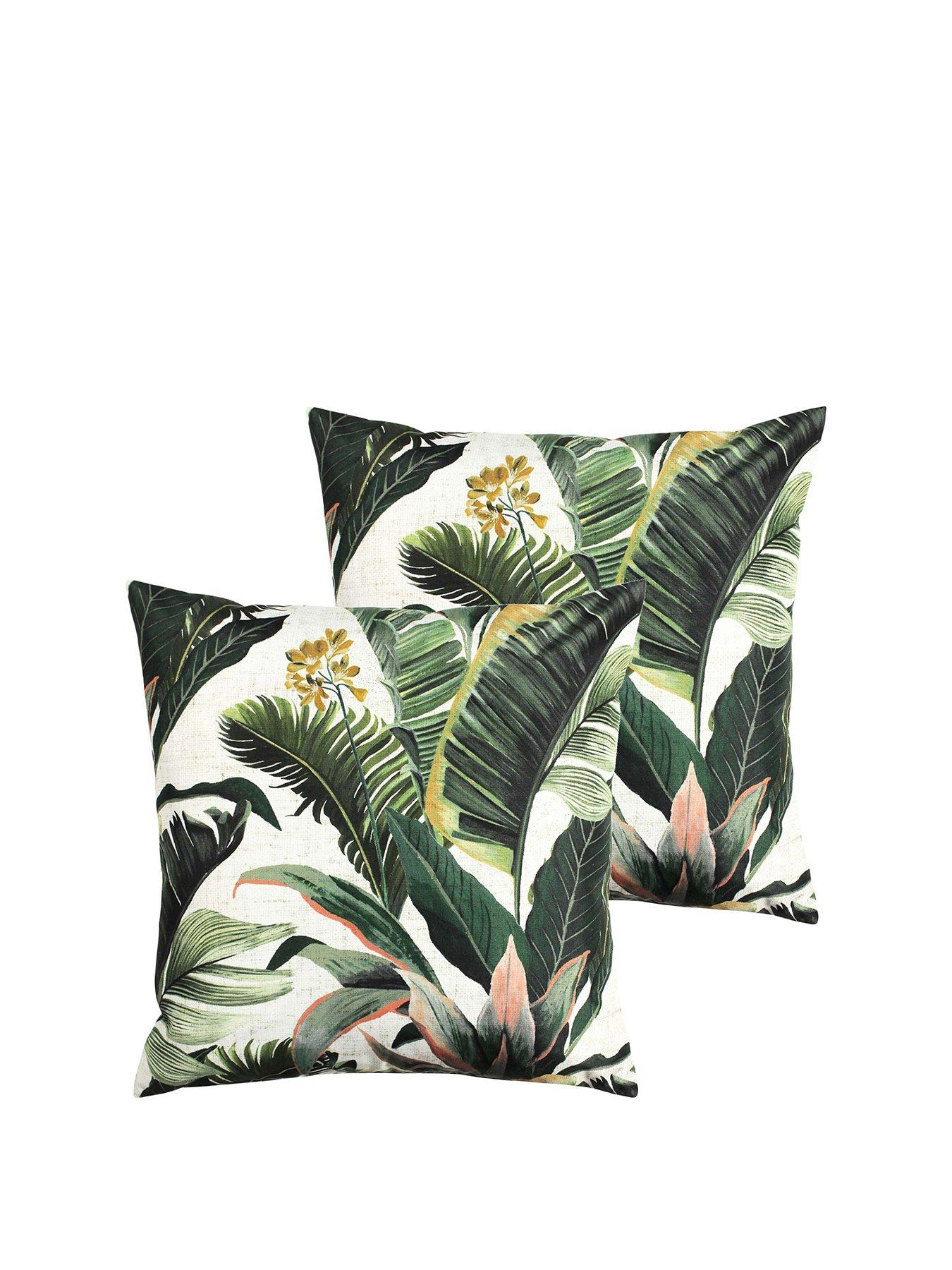 Product photograph of Furn Hawaii Water And Uv Resistant Outdoor Cushions Ndash Pack Of 2 from very.co.uk
