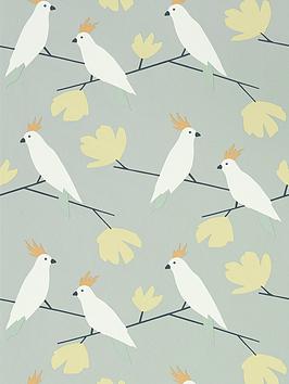 Product photograph of Scion Esala Lovebirds Wallpaper from very.co.uk