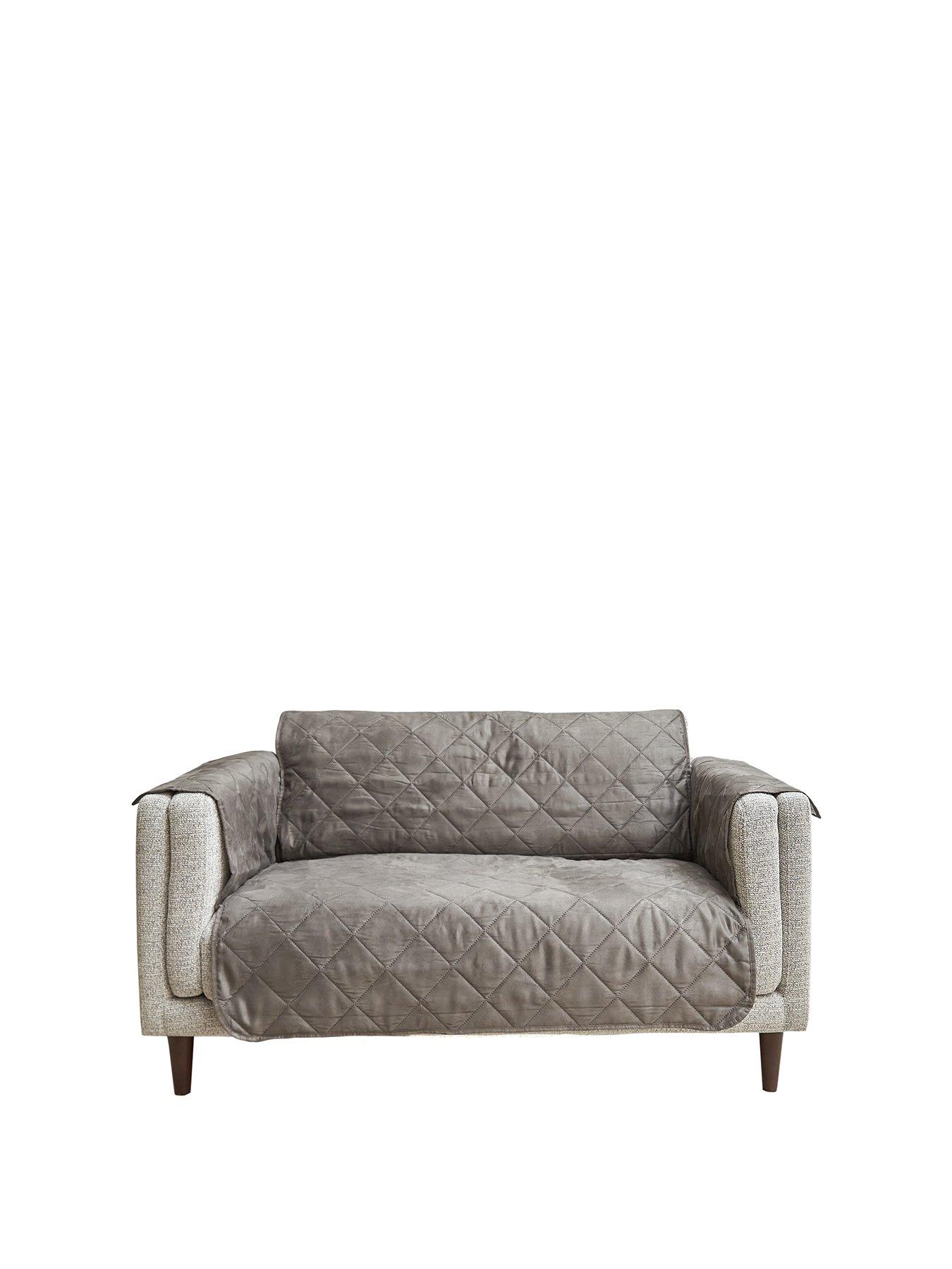 undefined 2-Seater Sofa Cover - Grey