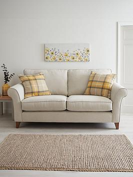 Product photograph of Very Home Willow 3 Seater Fabric Sofa - 3 Seater Sofa from very.co.uk