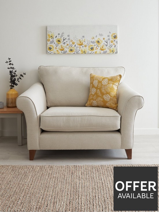 front image of very-home-willow-fabric-snuggle-chair