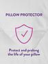  image of slumberdown-teflon-2-pack-pillow-protector