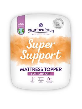 Slumberdown Super Support 4Cm Mattress Topper - King