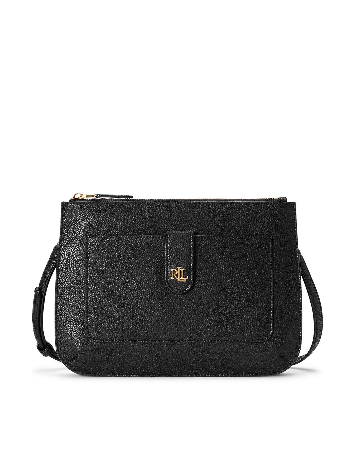 Lauren by Ralph Lauren Jamey 27 Medium Crossbody Bag Black very.co.uk