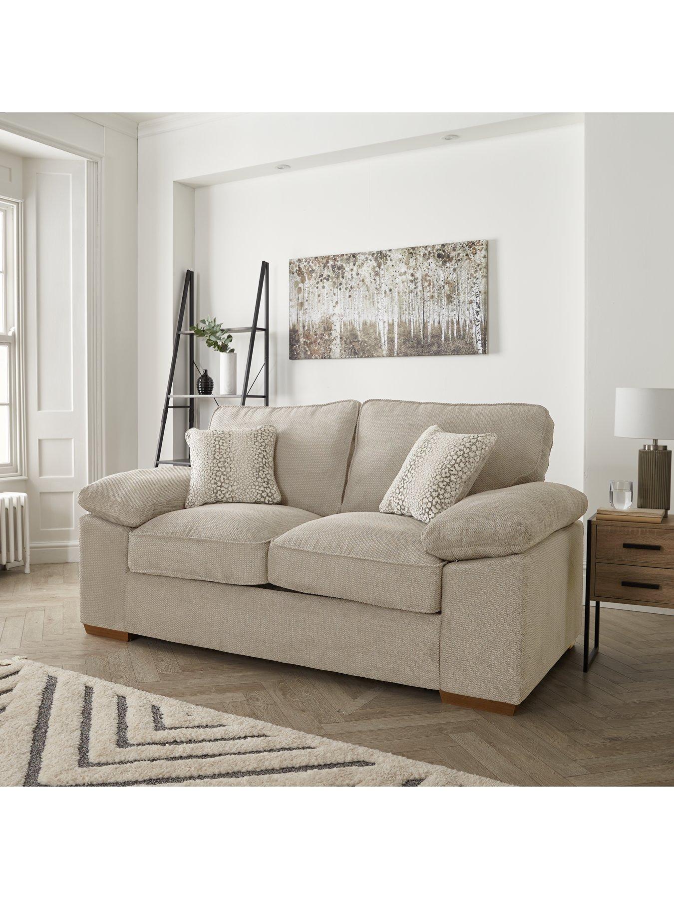 The Very Collection Dexter Fabric 2 Seater Sofa - Made to Order in the UK - FSC® Certified