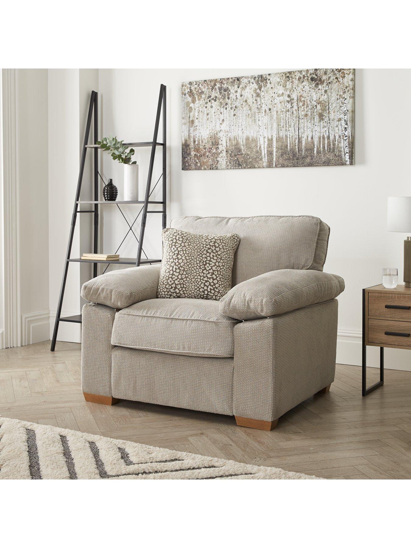 The Very Collection Dexter Fabric Armchair - Made to Order in the UK - FSC® Certified