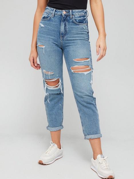 v-by-very-mom-high-waist-jean-with-rips-mid-washnbsp
