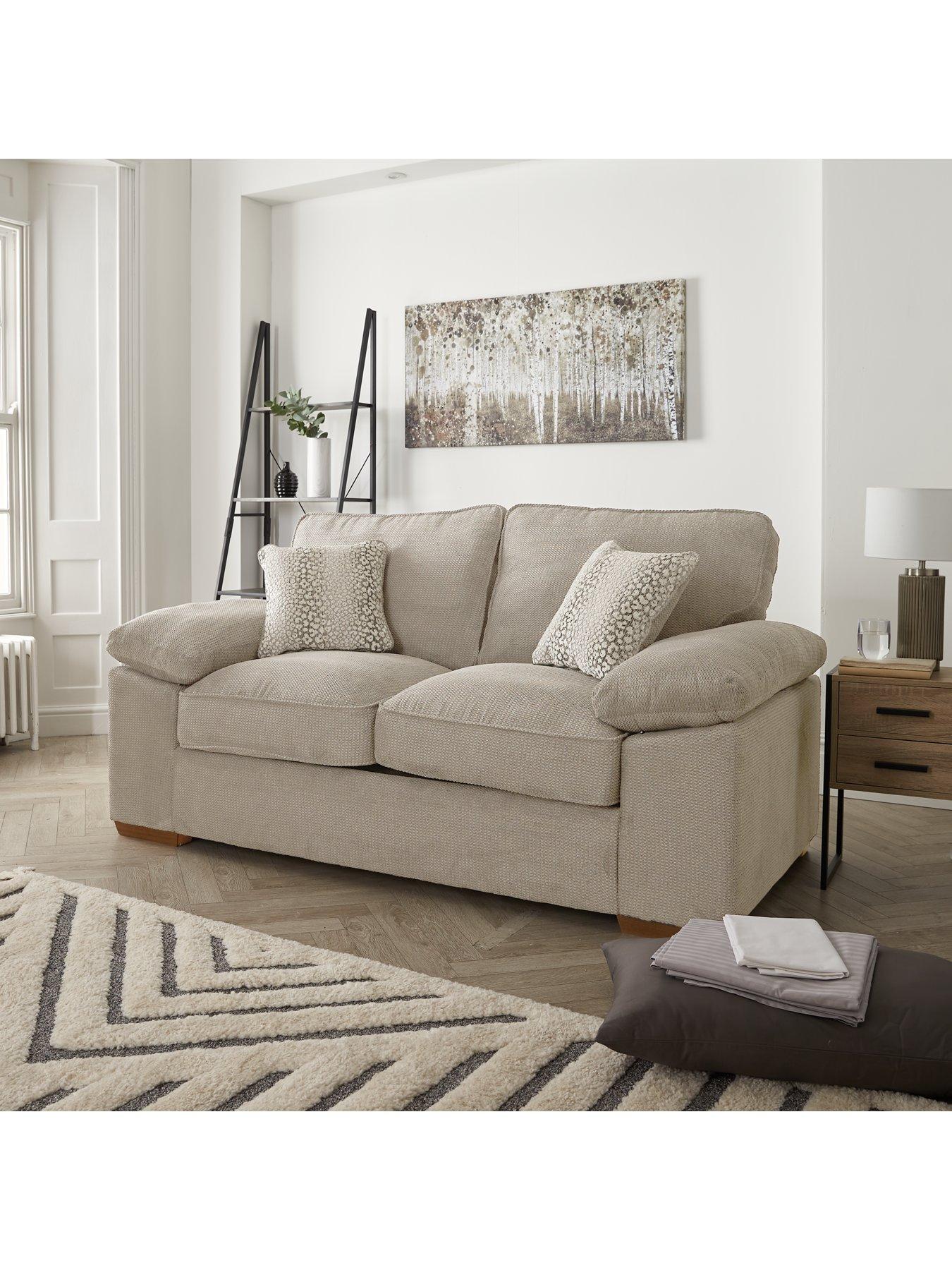 The Very Collection Dexter Fabric 2 Seater Deluxe Sofa Bed - Made to Order in the UK - FSC® Certified