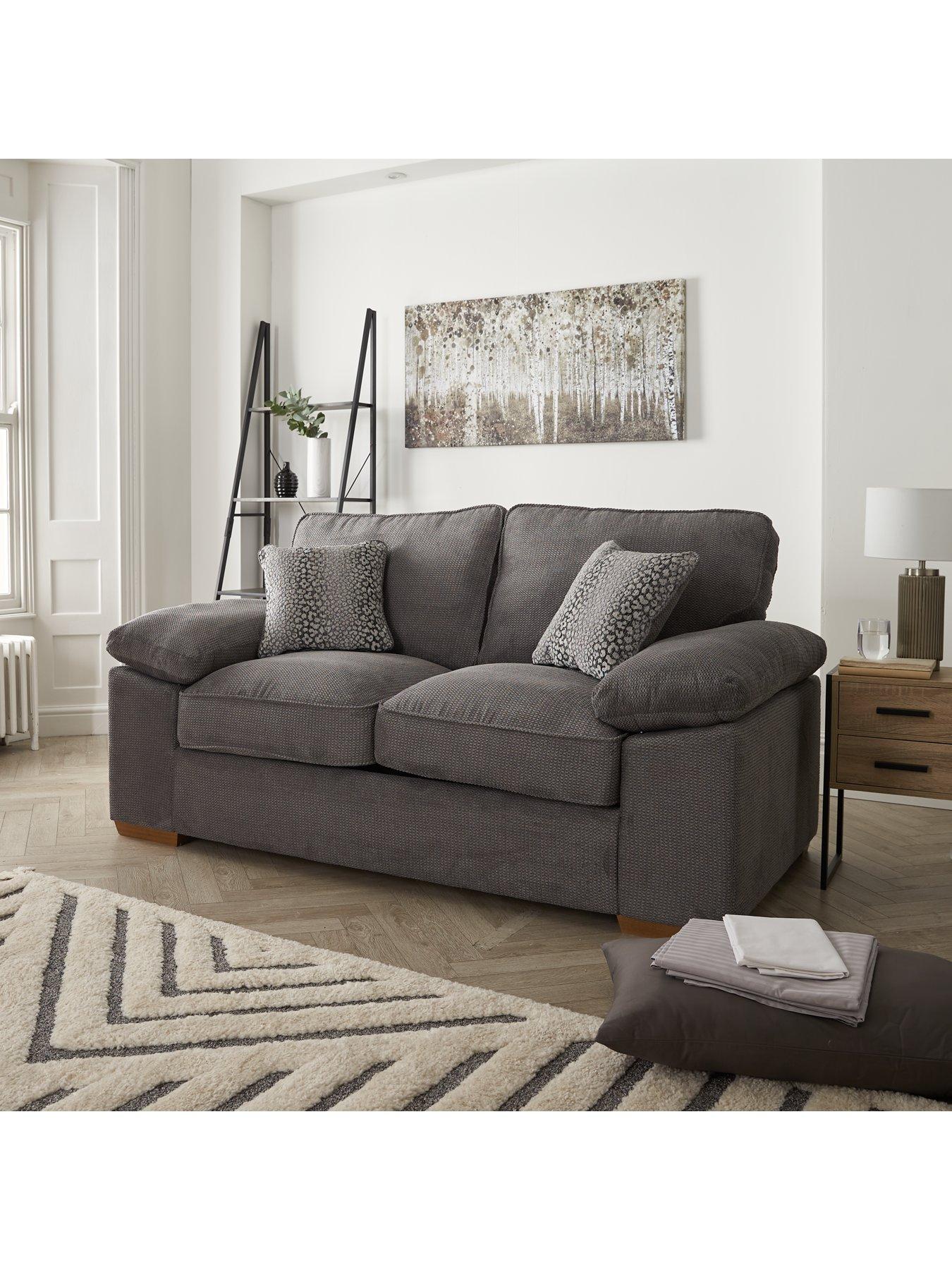 undefined Dexter Fabric 2 Seater Deluxe Sofa Bed