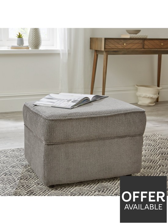 front image of very-home-dexter-fabric-storage-footstool