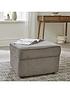  image of very-home-dexter-fabric-storage-footstool