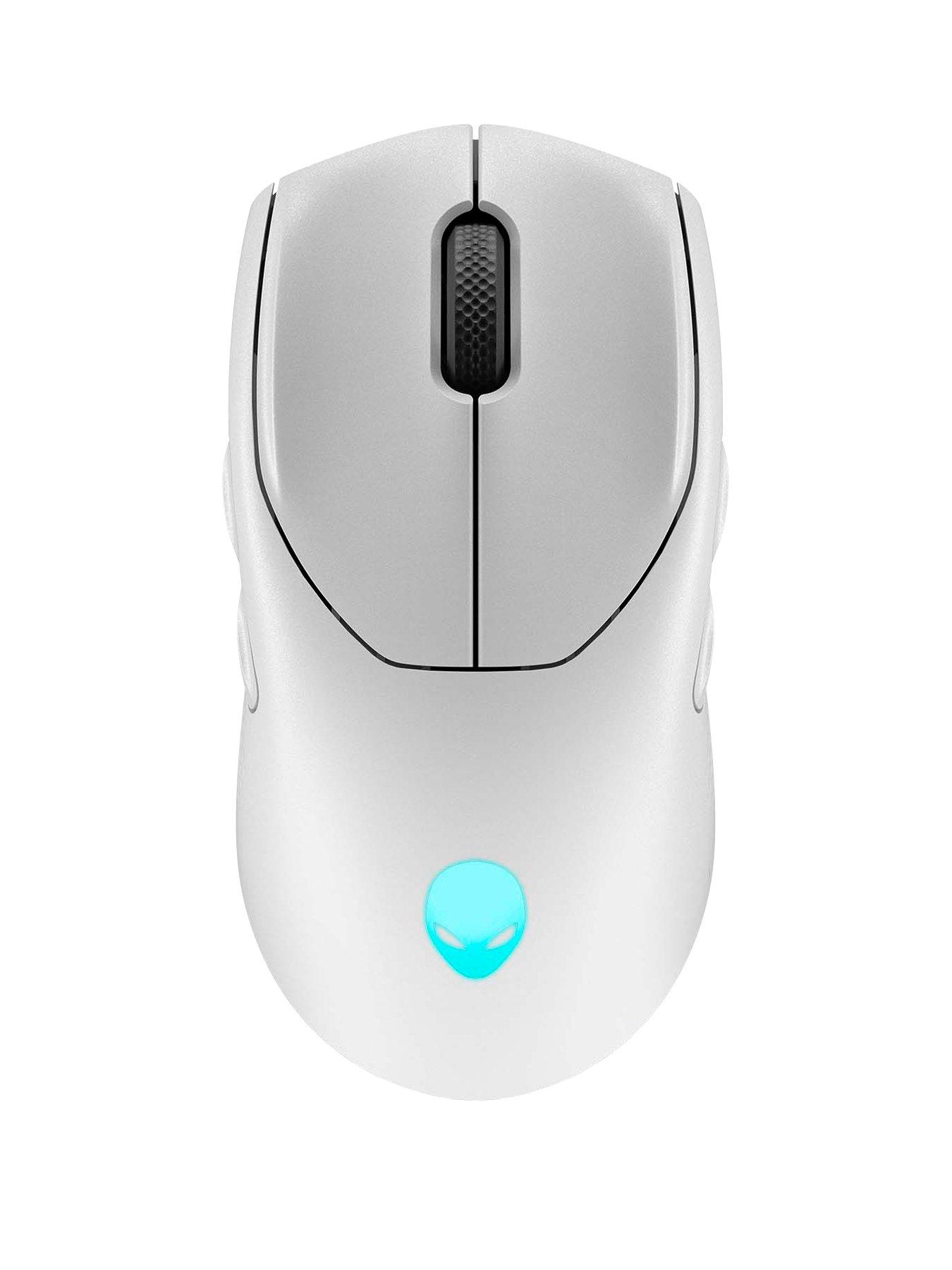 Alienware Tri-Mode Wireless Gaming Mouse AW720M - White | very.co.uk