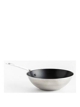 kitchenaid stainless steel non-stick 28cm/3.6 litre wok
