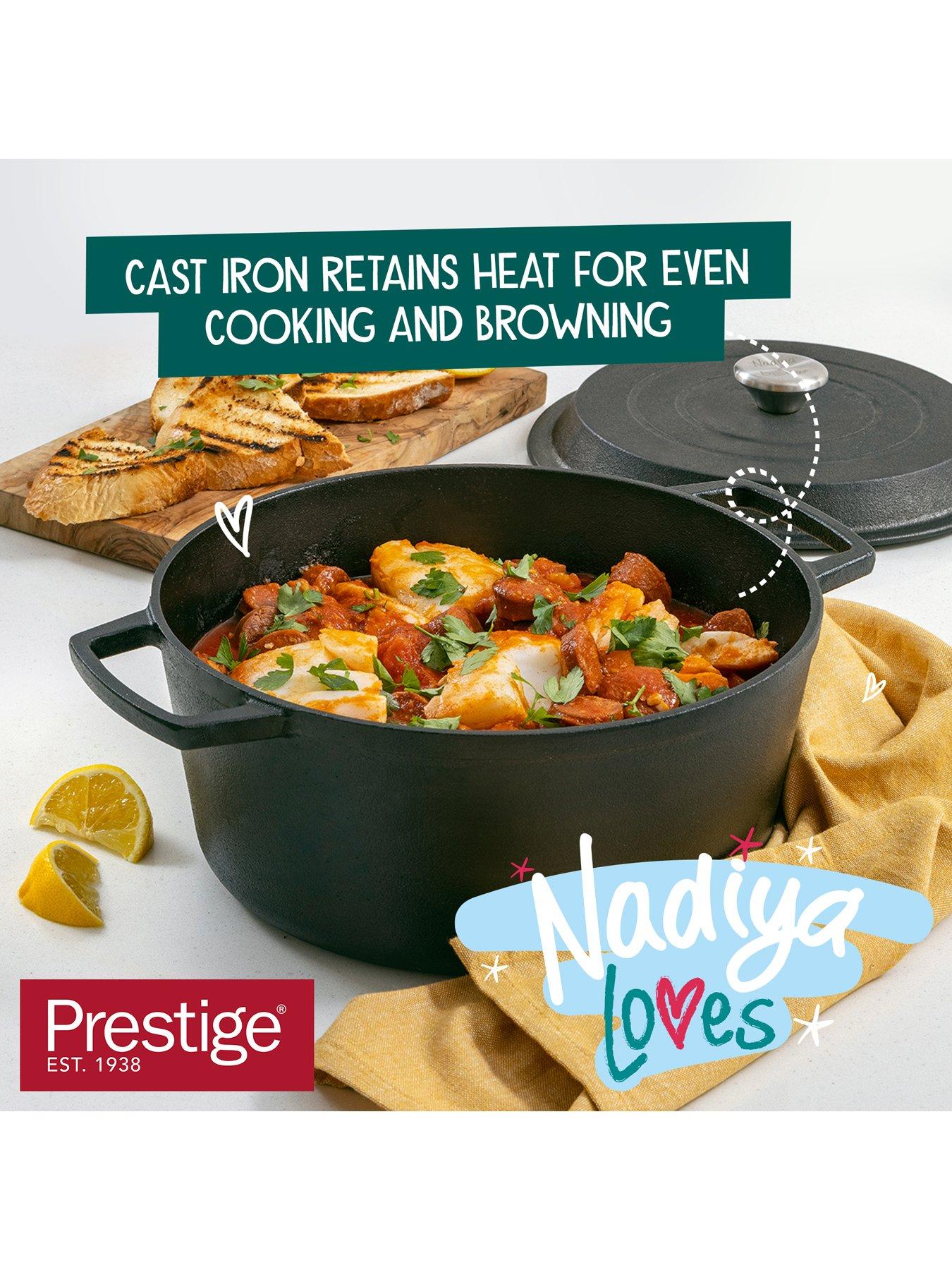 Image 5 of 7 of Prestige x Nadiya 4.5-Litre Cast Iron Casserole