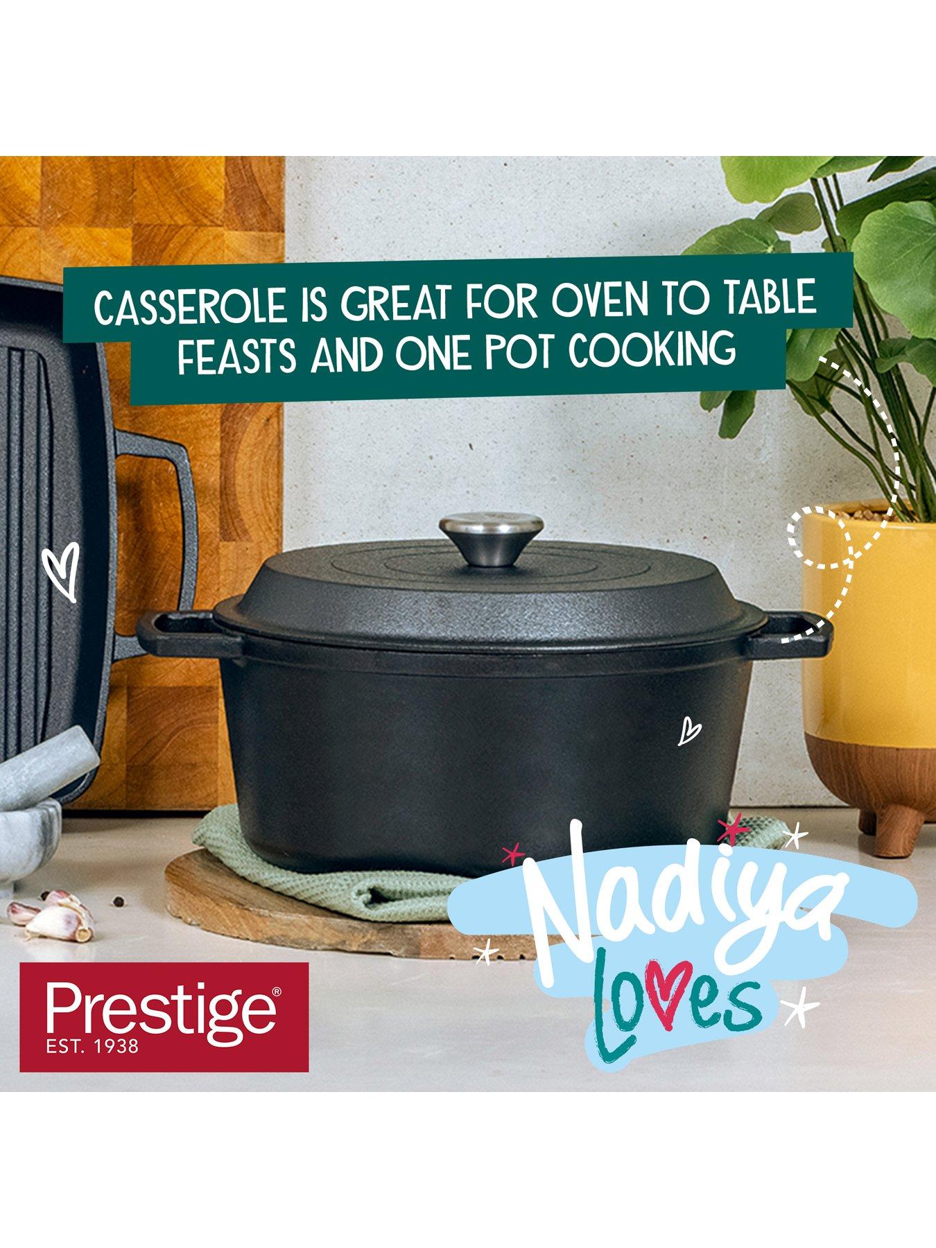 Image 6 of 7 of Prestige x Nadiya 4.5-Litre Cast Iron Casserole