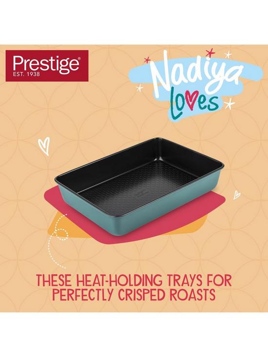 stillFront image of prestige-x-nadiya-oven-tray-and-roast-amp-bake-set