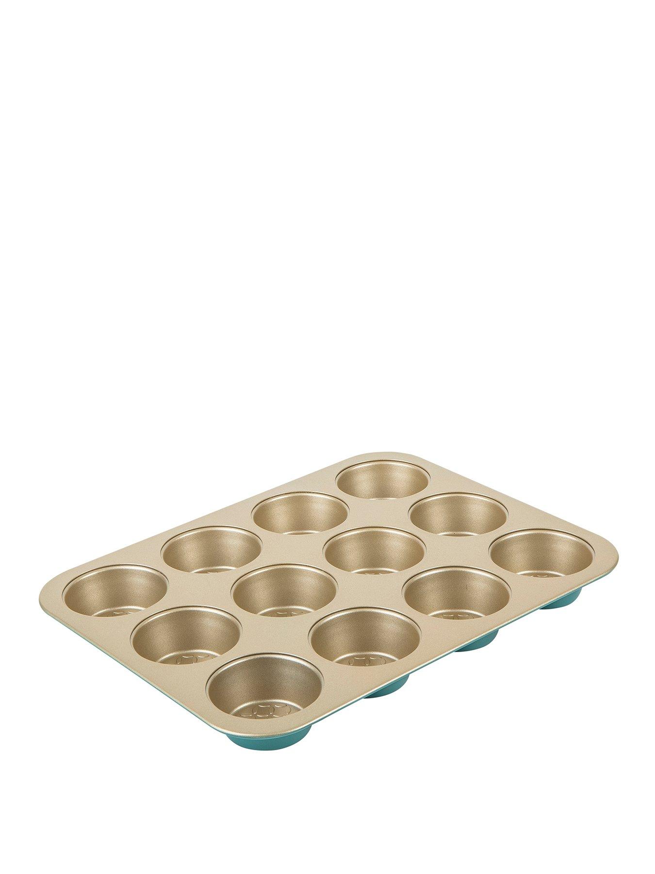 Product photograph of Prestige Nadiya Bakeware Muffin Tin 12 Cup from very.co.uk