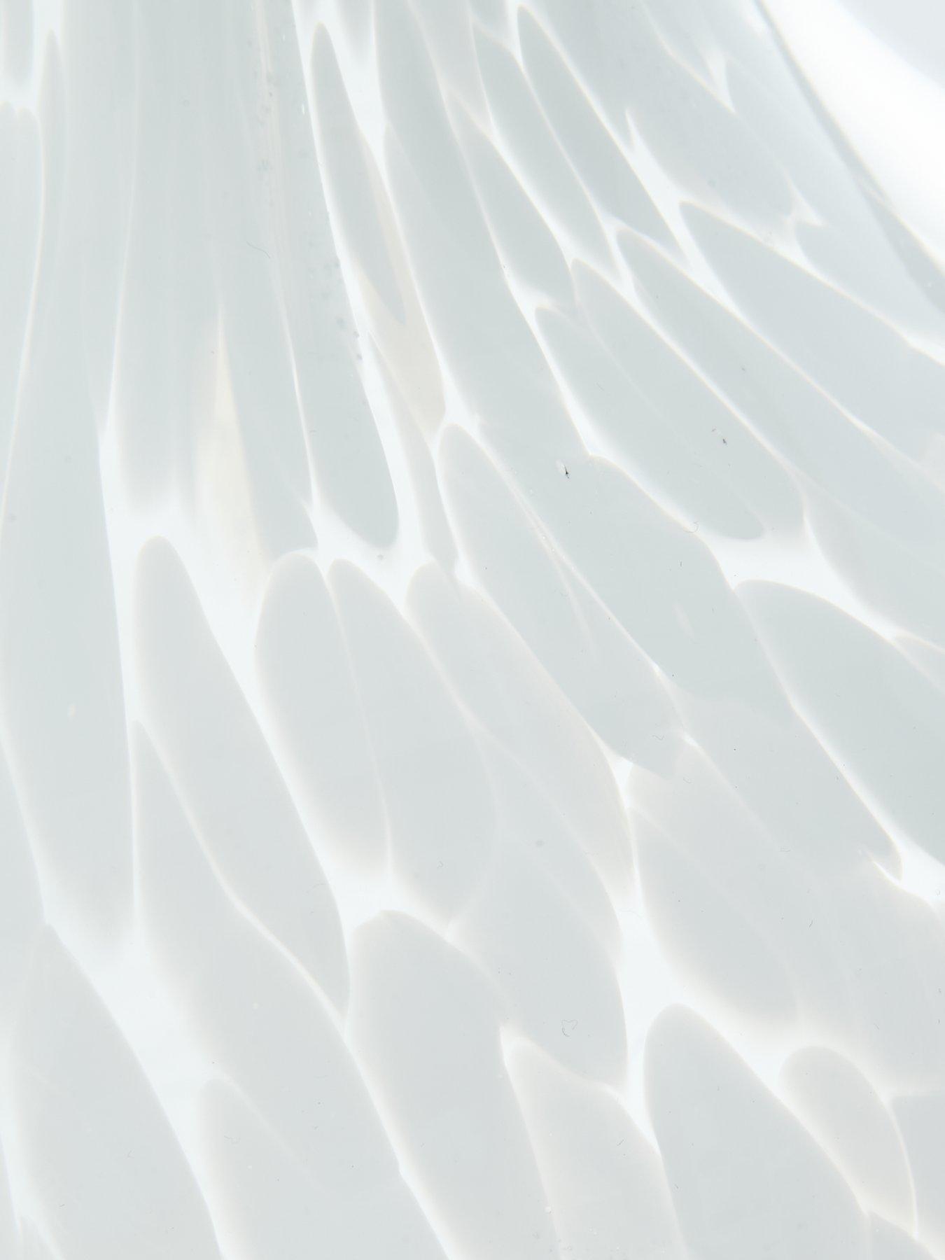 Image 3 of 4 of Very Home White Confetti Glass Vase