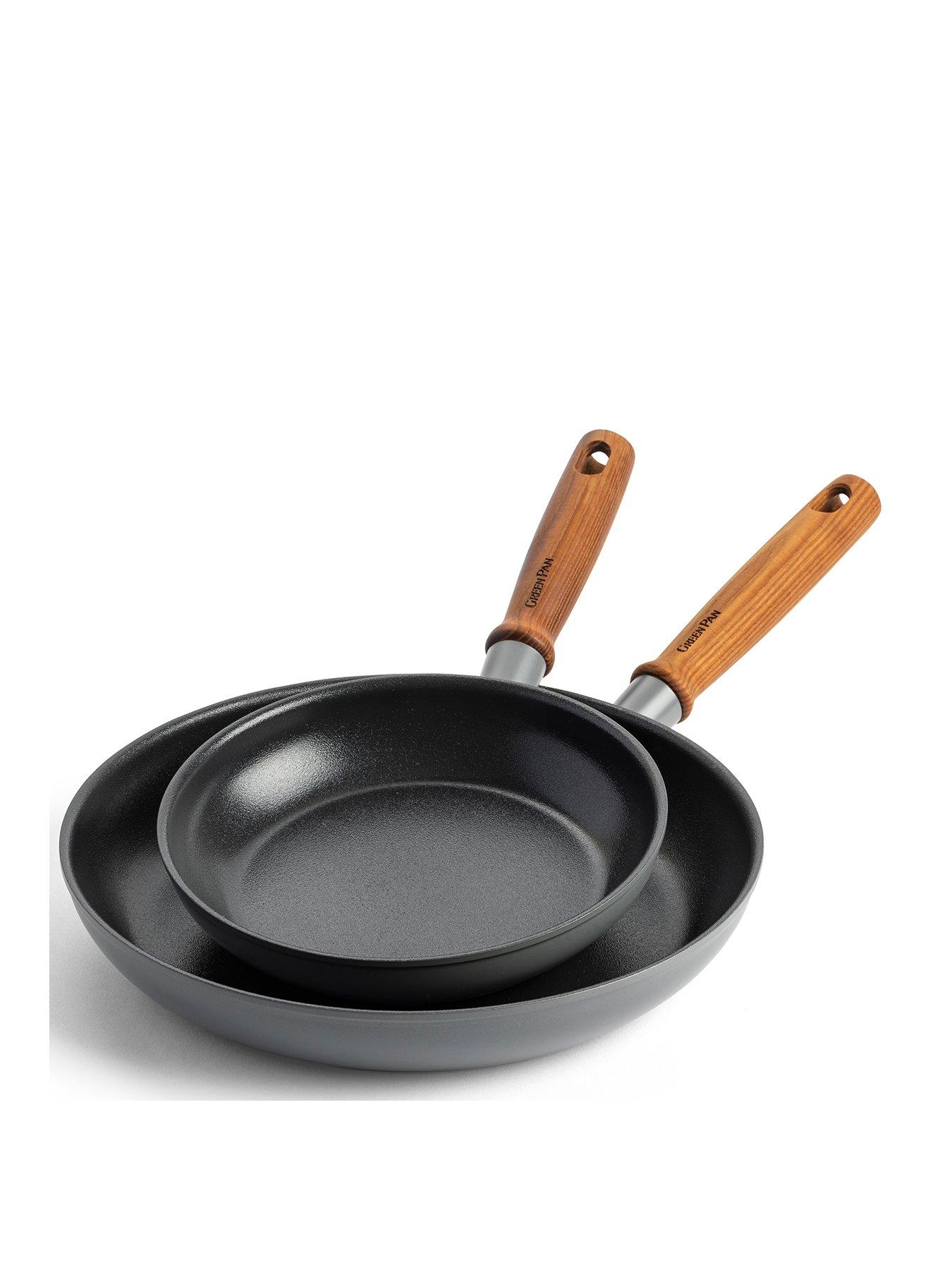Product photograph of Greenpan Mayflower Pro Ceramic Non-stick Induction Compatible 2-piece Frying Pan Set from very.co.uk
