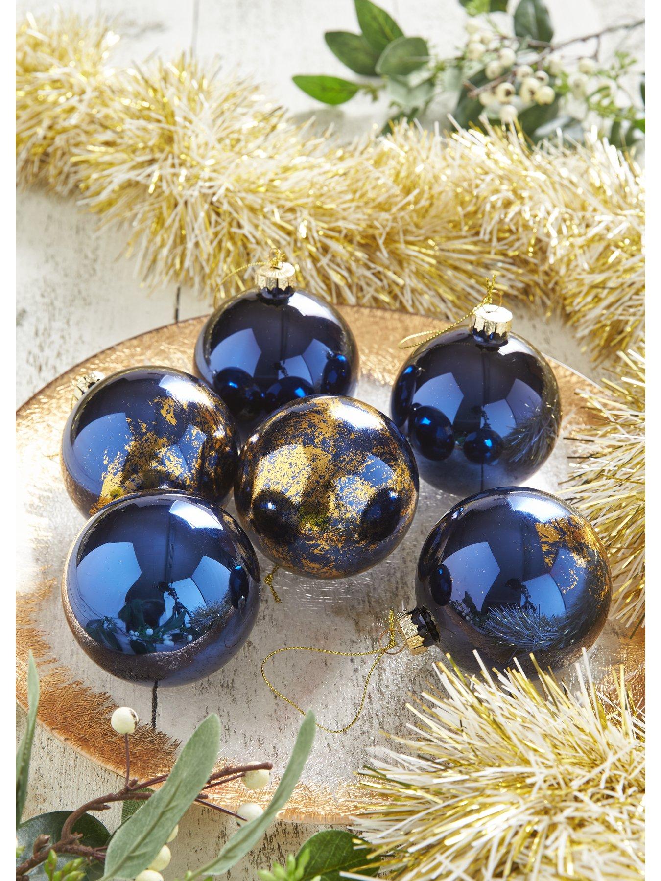 Navy on sale christmas balls