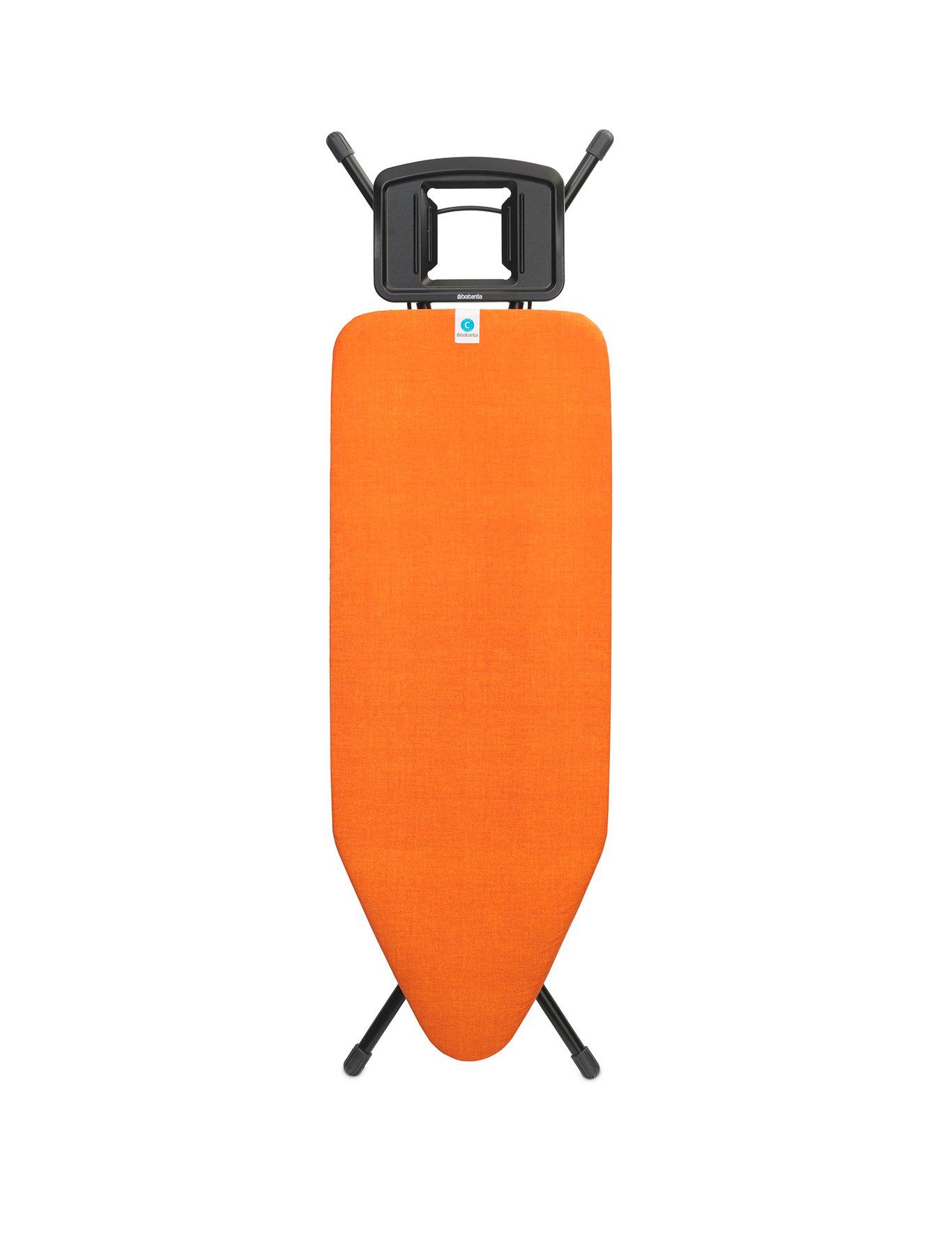 Product photograph of Brabantia Happy Glow Ironing Board C Steam Iron Black Frame from very.co.uk