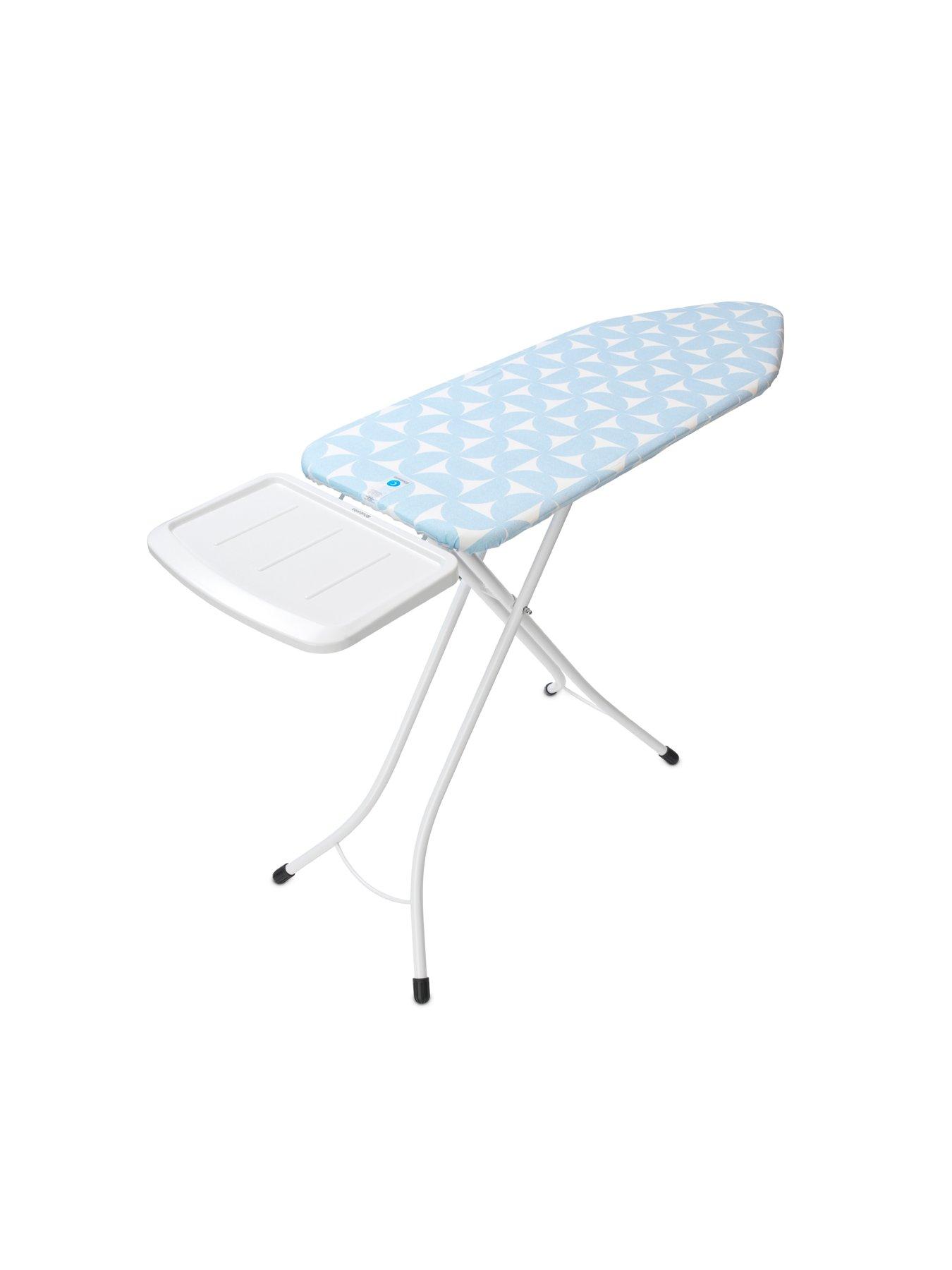Brabantia Fresh Breeze Large Ironing Board (c), Steam Unit, White Frame