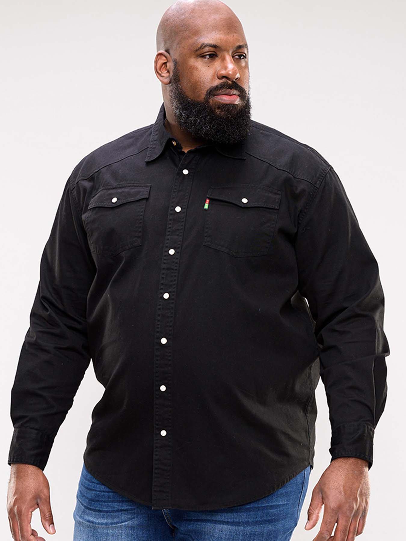 D555 Duke London Western Style Denim Shirt Very