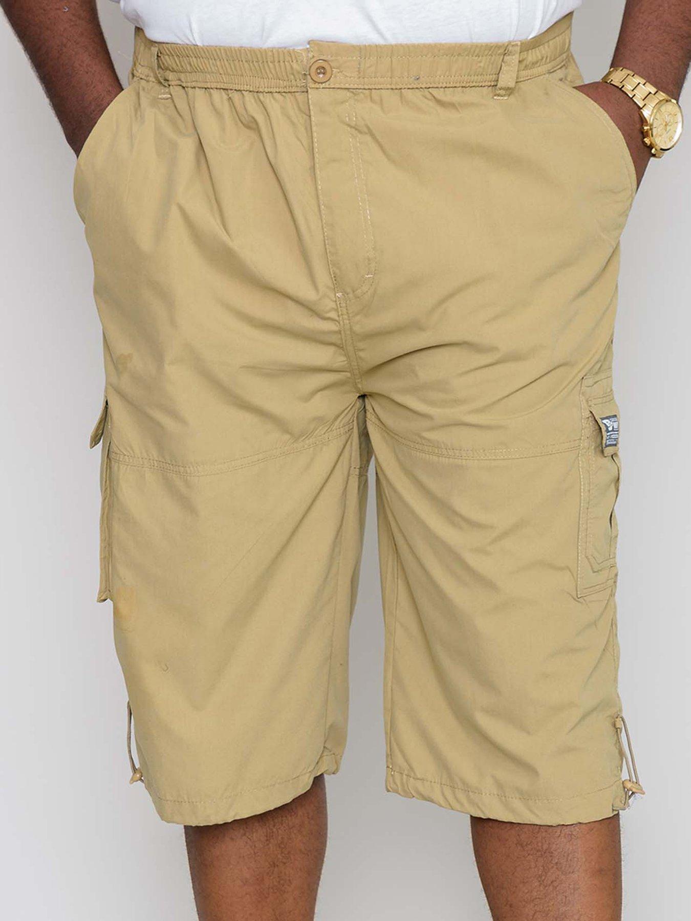 big and tall mens capri pants