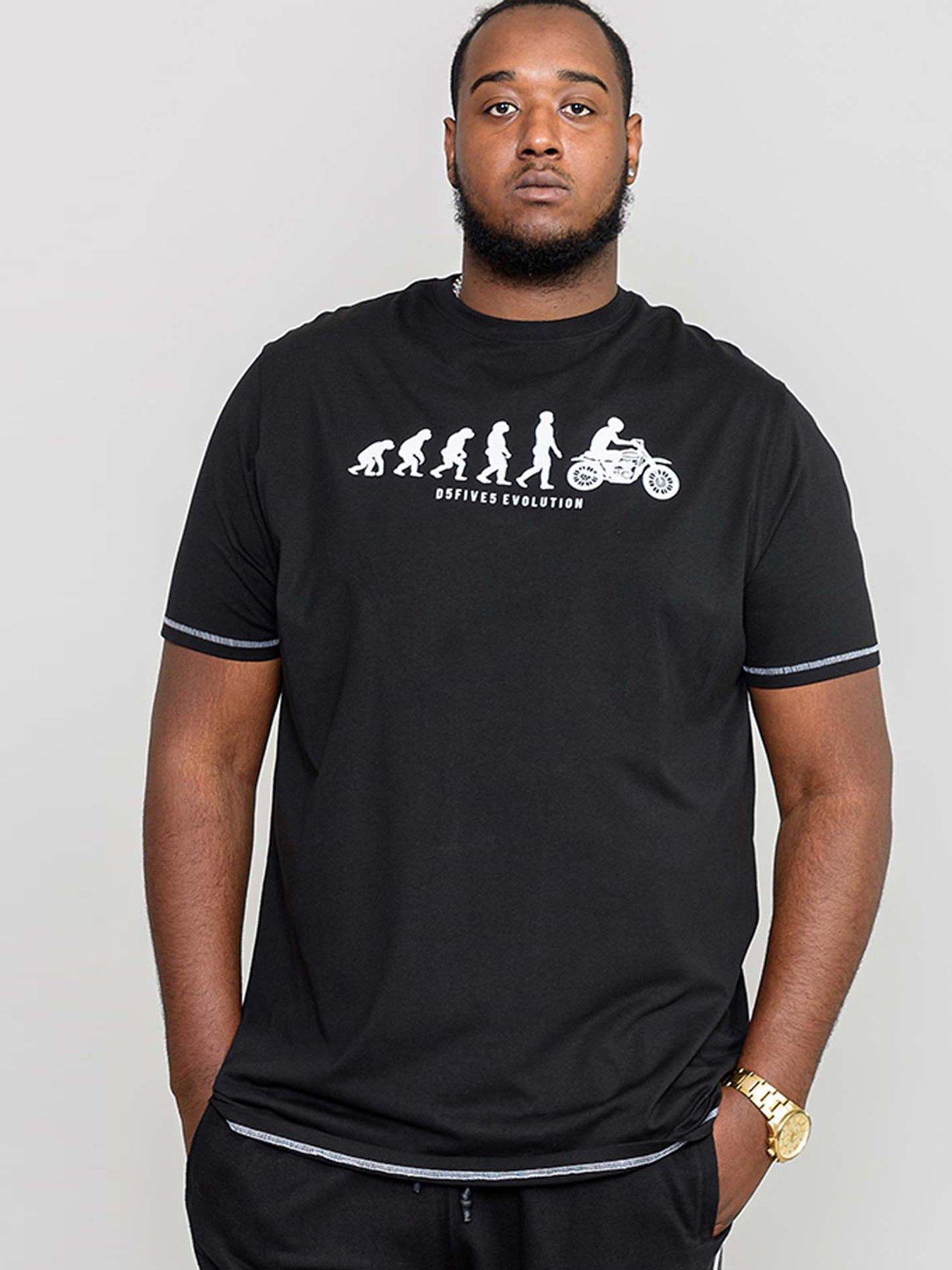 undefined Runton Evolution Printed T-Shirt - Black